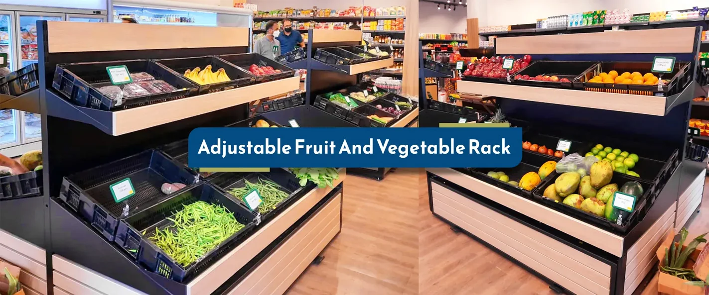Adjustable Fruit & Vegetable Rack
         