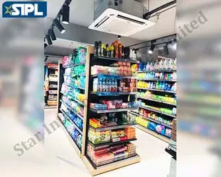 Grocery Center Rack