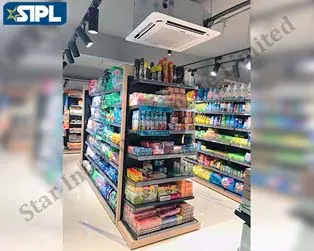7 Feet Supermarket Display Rack